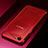 Coque Ultra Fine TPU Souple Housse Etui Transparente H02 pour Oppo A3 Rouge