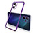 Coque Ultra Fine TPU Souple Housse Etui Transparente H02 pour Realme 10 5G Violet Petit