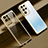 Coque Ultra Fine TPU Souple Housse Etui Transparente H02 pour Samsung Galaxy S21 Ultra 5G Or