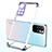 Coque Ultra Fine TPU Souple Housse Etui Transparente H03 pour Xiaomi Redmi Note 11 5G Violet