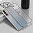 Coque Ultra Fine TPU Souple Housse Etui Transparente H04 pour Samsung Galaxy S21 FE 5G Argent