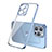 Coque Ultra Fine TPU Souple Housse Etui Transparente H05 pour Apple iPhone 13 Pro Bleu