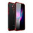 Coque Ultra Fine TPU Souple Housse Etui Transparente H05 pour Huawei Mate 20 Lite Rouge