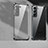 Coque Ultra Fine TPU Souple Housse Etui Transparente H05 pour Samsung Galaxy S23 Plus 5G Noir