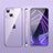 Coque Ultra Fine TPU Souple Housse Etui Transparente H09 pour Apple iPhone 14 Violet
