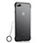 Coque Ultra Fine TPU Souple Housse Etui Transparente HT02 pour Apple iPhone 7 Plus Noir