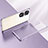 Coque Ultra Fine TPU Souple Housse Etui Transparente LD2 pour Huawei Honor 70 Pro 5G Violet Petit