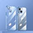 Coque Ultra Fine TPU Souple Housse Etui Transparente LD3 pour Apple iPhone 14 Plus Bleu