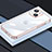 Coque Ultra Fine TPU Souple Housse Etui Transparente LD4 pour Apple iPhone 14 Plus Or Rose