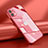 Coque Ultra Fine TPU Souple Housse Etui Transparente N02 pour Apple iPhone 12 Rouge