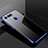 Coque Ultra Fine TPU Souple Housse Etui Transparente S01 pour Huawei Honor View 20 Bleu