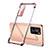 Coque Ultra Fine TPU Souple Housse Etui Transparente S01 pour Huawei P40 Pro Or Rose
