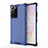 Coque Ultra Fine TPU Souple Housse Etui Transparente S01 pour Samsung Galaxy Note 20 Ultra 5G Bleu