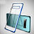 Coque Ultra Fine TPU Souple Housse Etui Transparente S02 pour Samsung Galaxy S10 Bleu