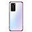 Coque Ultra Fine TPU Souple Housse Etui Transparente S03 pour Huawei P40 Pro Violet