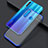 Coque Ultra Fine TPU Souple Housse Etui Transparente S04 pour Huawei Honor 20E Bleu