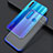 Coque Ultra Fine TPU Souple Housse Etui Transparente S04 pour Huawei Honor 20i Bleu