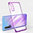 Coque Ultra Fine TPU Souple Housse Etui Transparente S04 pour Huawei Nova 6 5G Violet