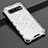 Coque Ultra Fine TPU Souple Housse Etui Transparente S05 pour Samsung Galaxy S10 Blanc
