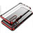 Coque Ultra Fine TPU Souple Housse Etui Transparente S06 pour Huawei P20 Pro Rouge