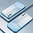 Coque Ultra Fine TPU Souple Housse Etui Transparente SY1 pour Apple iPhone X Bleu