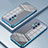Coque Ultra Fine TPU Souple Housse Etui Transparente SY1 pour OnePlus 8 Pro Bleu