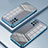 Coque Ultra Fine TPU Souple Housse Etui Transparente SY1 pour OnePlus 8T 5G Bleu
