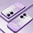 Coque Ultra Fine TPU Souple Housse Etui Transparente SY1 pour OnePlus Ace 2V 5G Violet