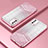 Coque Ultra Fine TPU Souple Housse Etui Transparente SY2 pour Huawei Honor X10 Max 5G Or Rose