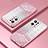 Coque Ultra Fine TPU Souple Housse Etui Transparente SY2 pour Oppo Find X5 5G Or Rose
