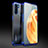 Coque Ultra Fine TPU Souple Housse Etui Transparente Z01 pour Oppo A91 Bleu