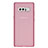 Coque Ultra Fine TPU Souple Transparente H01 pour Samsung Galaxy Note 8 Rose Petit