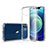 Coque Ultra Fine TPU Souple Transparente T06 pour Apple iPhone 12 Clair