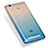 Coque Ultra Fine Transparente Souple Degrade G01 pour Xiaomi Redmi 3S Prime Bleu