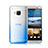 Coque Ultra Fine Transparente Souple Degrade pour HTC One M9 Bleu