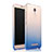 Coque Ultra Fine Transparente Souple Degrade pour Xiaomi Redmi Note 3 Bleu