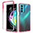 Coque Ultra Fine Transparente Souple Housse Etui 360 Degres Avant et Arriere Degrade pour Motorola Moto Edge 20 5G Petit