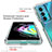 Coque Ultra Fine Transparente Souple Housse Etui 360 Degres Avant et Arriere Degrade pour Motorola Moto Edge 20 5G Petit