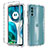 Coque Ultra Fine Transparente Souple Housse Etui 360 Degres Avant et Arriere Degrade pour Motorola Moto G82 5G Petit