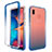 Coque Ultra Fine Transparente Souple Housse Etui 360 Degres Avant et Arriere Degrade pour Samsung Galaxy A30 Bleu
