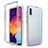Coque Ultra Fine Transparente Souple Housse Etui 360 Degres Avant et Arriere Degrade pour Samsung Galaxy A50S Clair