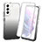 Coque Ultra Fine Transparente Souple Housse Etui 360 Degres Avant et Arriere Degrade pour Samsung Galaxy S21 FE 5G Noir