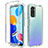 Coque Ultra Fine Transparente Souple Housse Etui 360 Degres Avant et Arriere Degrade pour Xiaomi Redmi Note 12 Pro 4G Petit