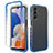 Coque Ultra Fine Transparente Souple Housse Etui 360 Degres Avant et Arriere Degrade ZJ1 pour Samsung Galaxy A14 5G Bleu