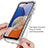 Coque Ultra Fine Transparente Souple Housse Etui 360 Degres Avant et Arriere Degrade ZJ1 pour Samsung Galaxy A14 5G Petit