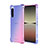 Coque Ultra Fine Transparente Souple Housse Etui Degrade pour Sony Xperia 1 II Rose