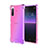 Coque Ultra Fine Transparente Souple Housse Etui Degrade pour Sony Xperia 10 II Violet Clair