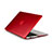 Coque Ultra Slim Mat Rigide Transparente pour Apple MacBook Air 11 pouces Rouge