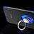 Coque Ultra Slim Silicone Souple Housse Etui Transparente avec Support Bague Anneau Aimante Magnetique C03 pour Huawei Honor V20 Petit