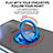 Coque Ultra Slim Silicone Souple Housse Etui Transparente avec Support Bague Anneau Aimante Magnetique pour Sony Xperia 5 IV Petit